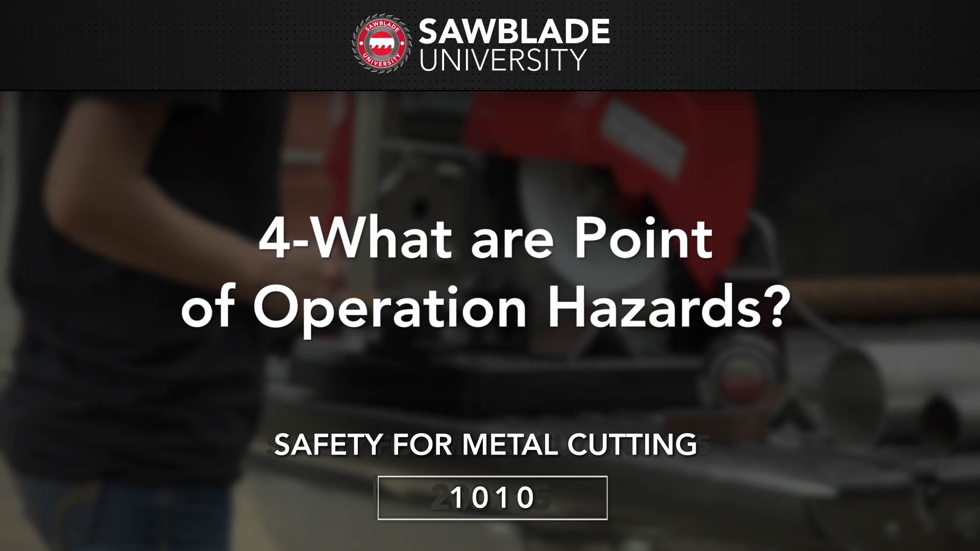 1010 04 What are Point of Operation Hazards?